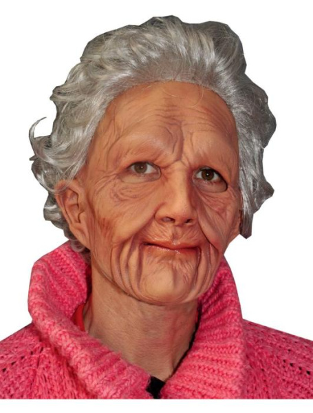 Маска старой женщины