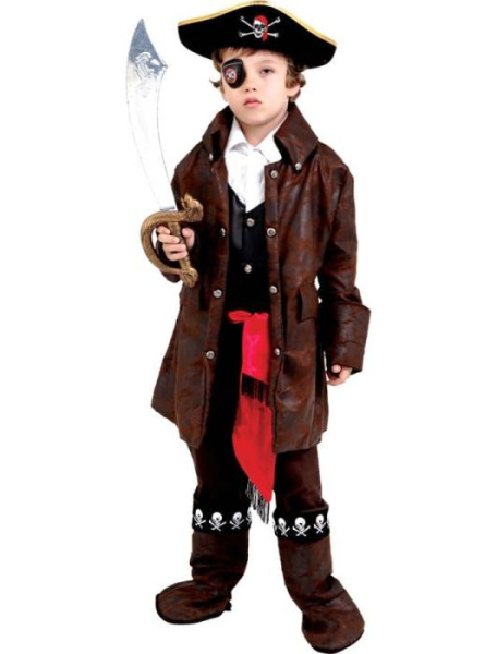 Карнавальный костюм Карибский пират детский
