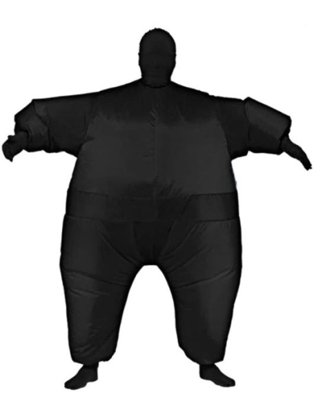 Костюм надувной чёрный