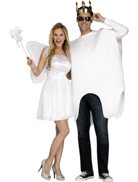 Костюмы для пары Зубная фея и Зуб взрослые