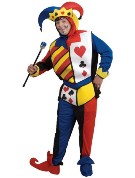 Карнавальный костюм игральной карты Джокер
