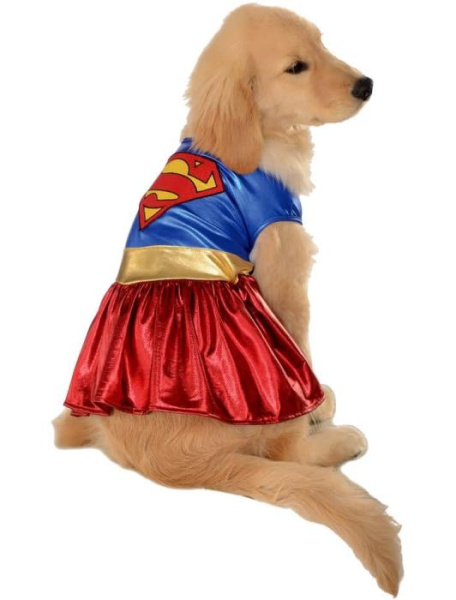 Карнавальный костюм для питомца Супергёрл