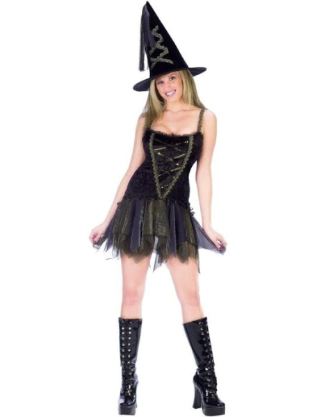 Карнавальный костюм Симпатичной колдуньи взрослый