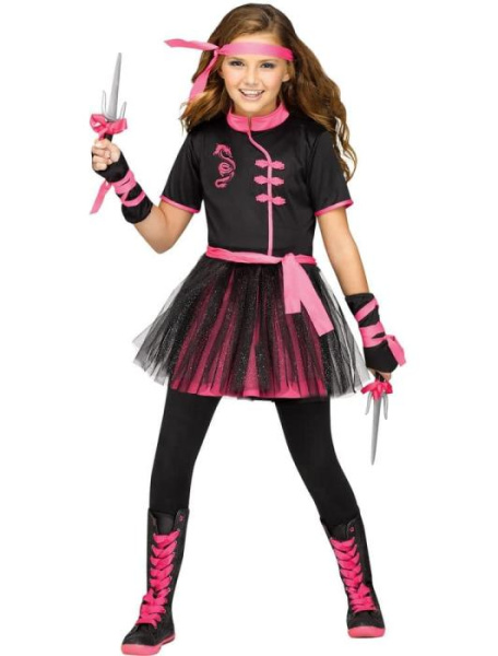 Карнавальный костюм Девочка ниндзя детский