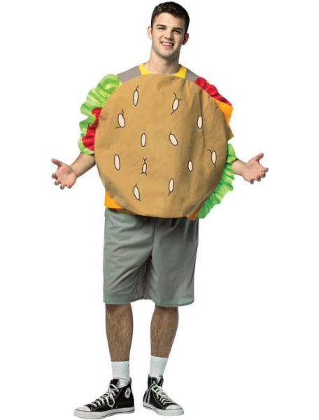 Карнавальный костюм Бургер "Закусочная Боба" взрослый