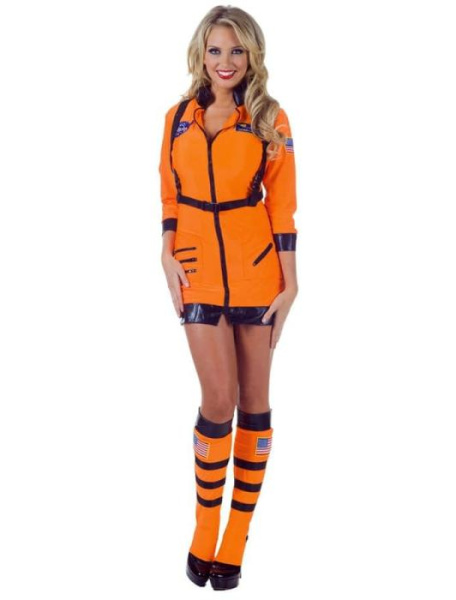 Женский карнавальный костюм Астронавта взрослый