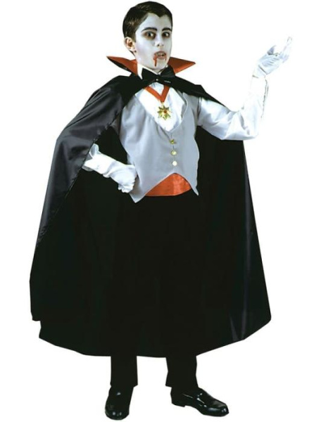 Карнавальный костюм вампира классический для мальчика