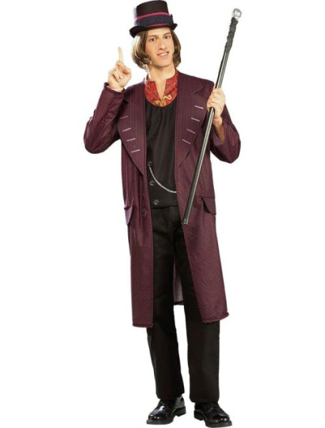 Карнавальный костюм Вилли Вонка "Чарли и шоколадная фабрика" взрослый