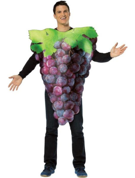Карнавальный костюм Чёрный виноград взрослый