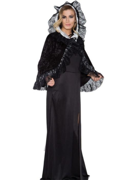 Накидка с кружевом