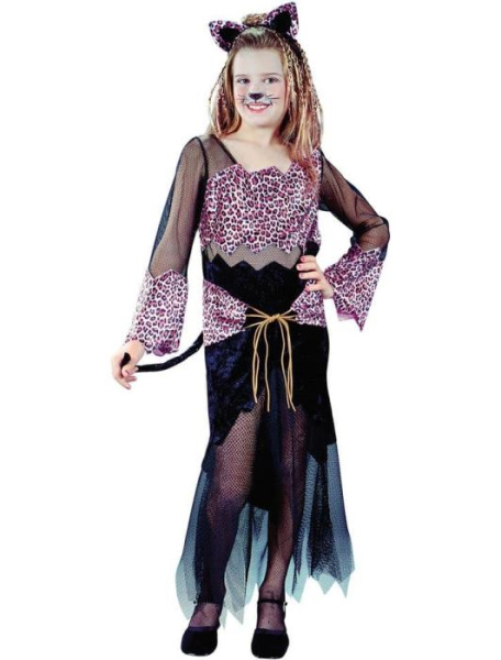 Карнавальный костюм девочки-кошки детский