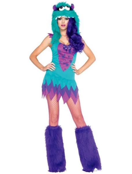 Карнавальный костюм Цветной Монстрик взрослый