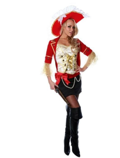 Карнавальный костюм Пиратская королева взрослый