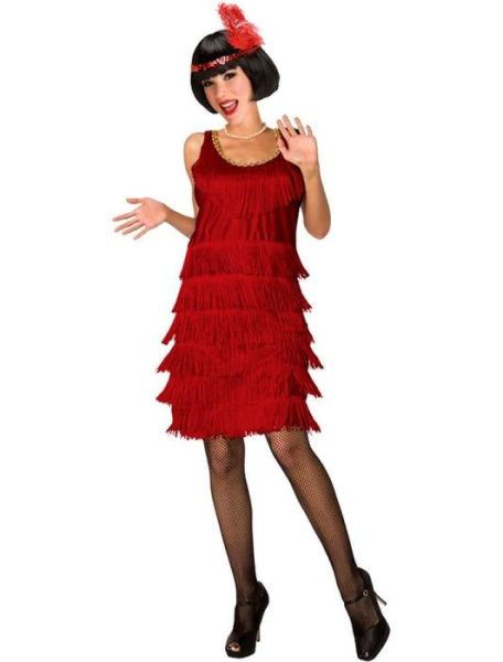 Карнавальный костюм Красная Хлопушка взрослый