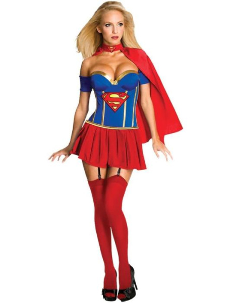 Костюм Супергёрл "Лига справедливости" взрослый