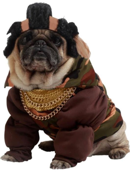 Карнавальный костюм для питомца Рэпер