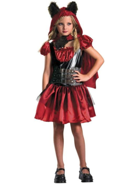 Карнавальный костюм Волчица Красная шапочка детский