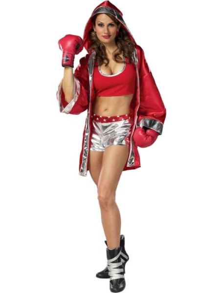 Карнавальный костюм Горячий боксёр взрослый