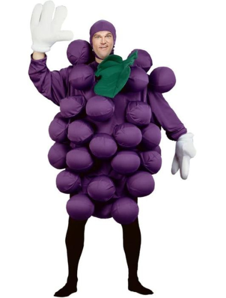 Костюм Чёрный виноград взрослый