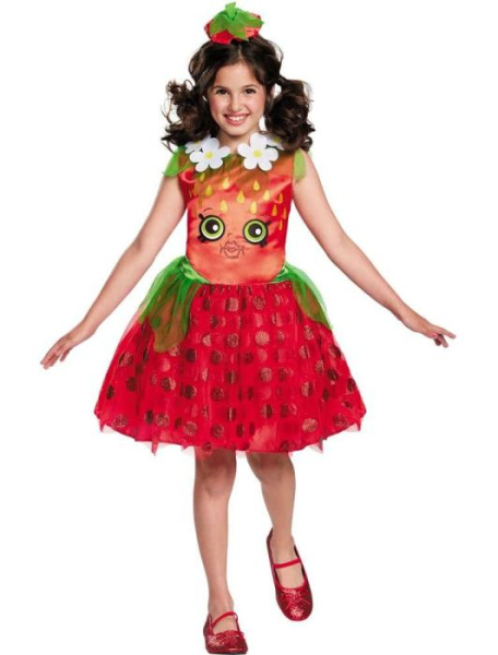 Карнавальный костюм Клубничка детский