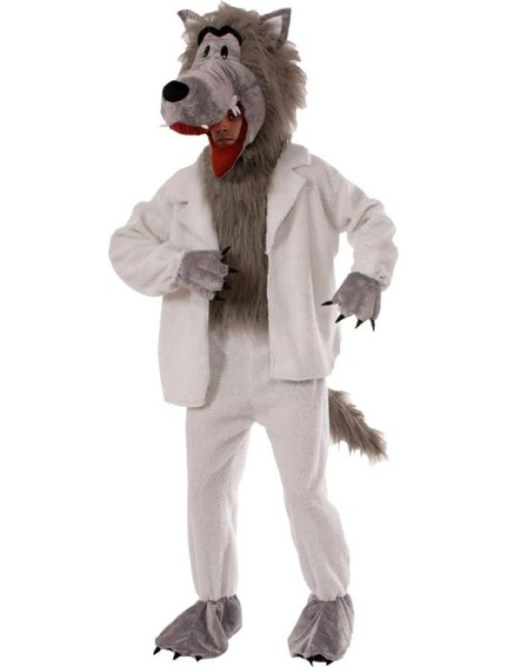 Костюм Волк в пижаме взрослый