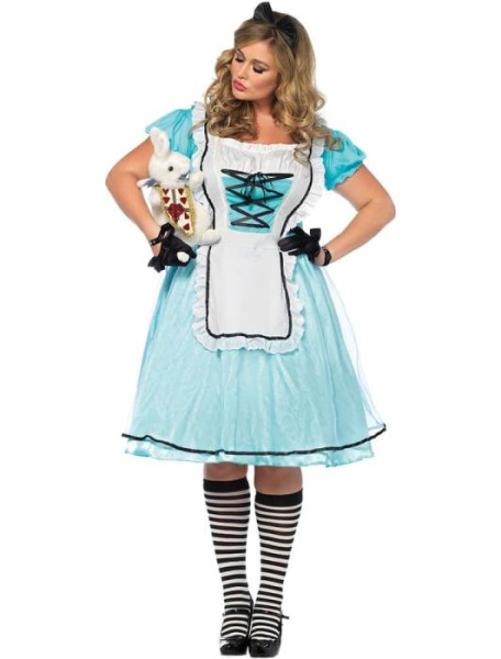 Карнавальный костюм Очаровательная Алиса взрослый