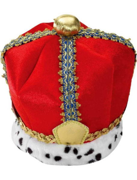 Корона Короля бархатная