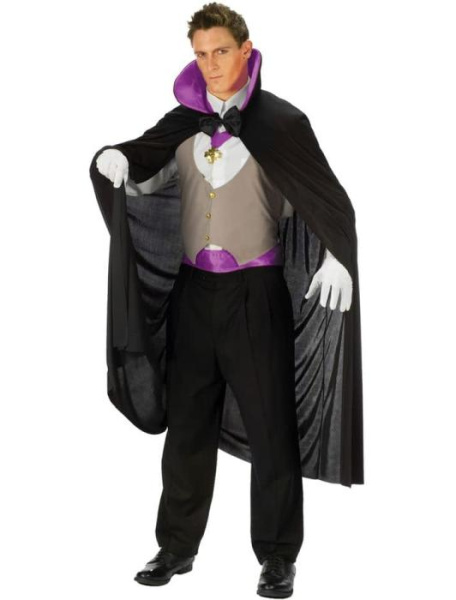 Карнавальный костюм вампира сиреневый