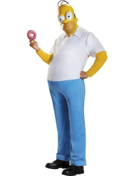 Костюм Гомера "Симпсоны" взрослый