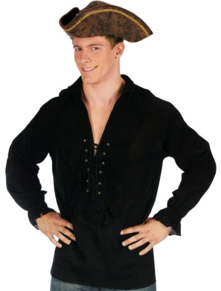 Карнавальный костюм пирата в черном