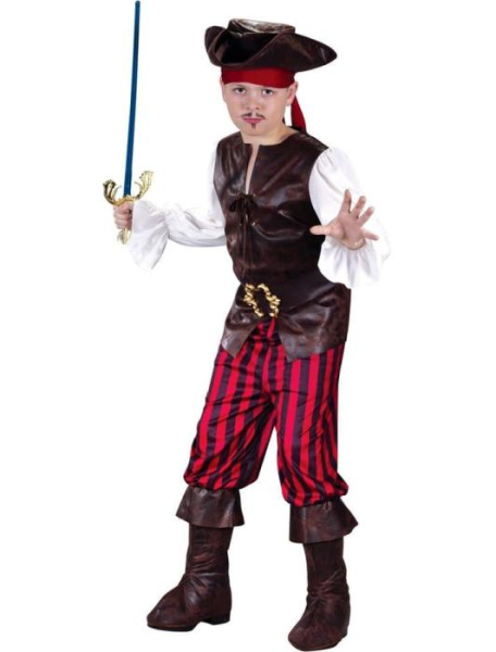 Карнавальный костюм отважного пирата детский