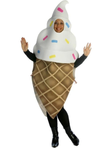 Костюм рожка с мороженым
