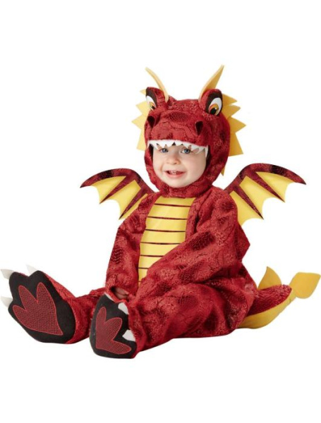 Карнавальный Костюм Красный дракон для малышей