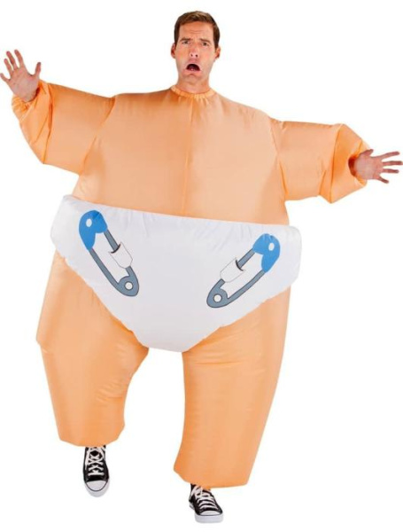 Надувной костюм Большой ребенок