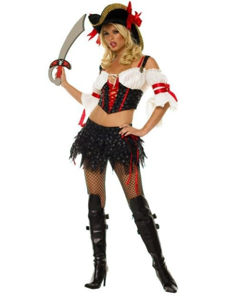 Карнавальный костюм Сексуальная пиратка взрослый
