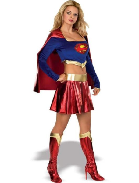 Карнавальный костюм Супердевушка взрослый