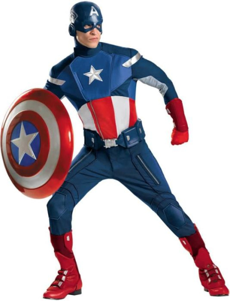 Костюм Капитан Америка "Мстители" взрослый