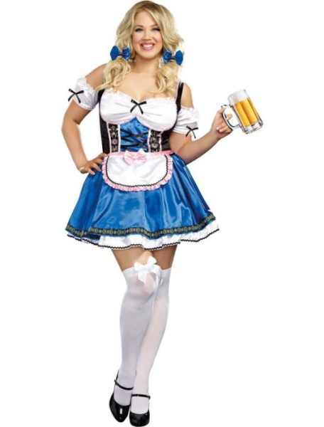 Карнавальный костюм Баварская официантка большой
