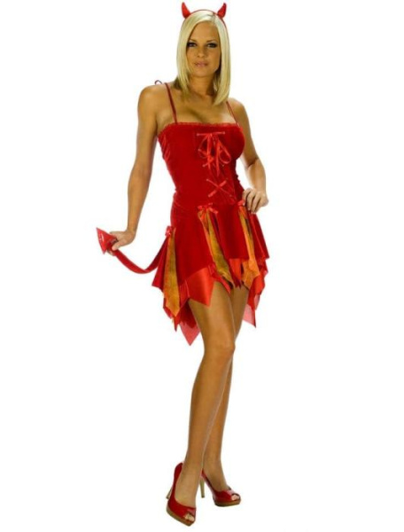 Карнавальный костюм сексуальной дьяволицы взрослый