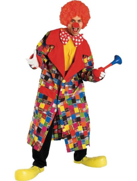 Карнавальный костюм клоуна с заплатами