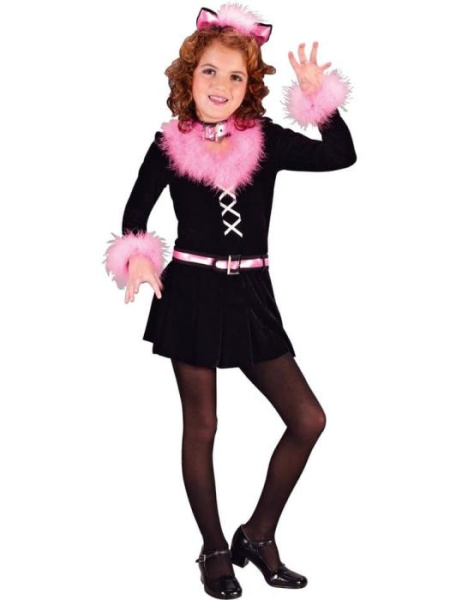 Карнавальный костюм яркой кошки детский