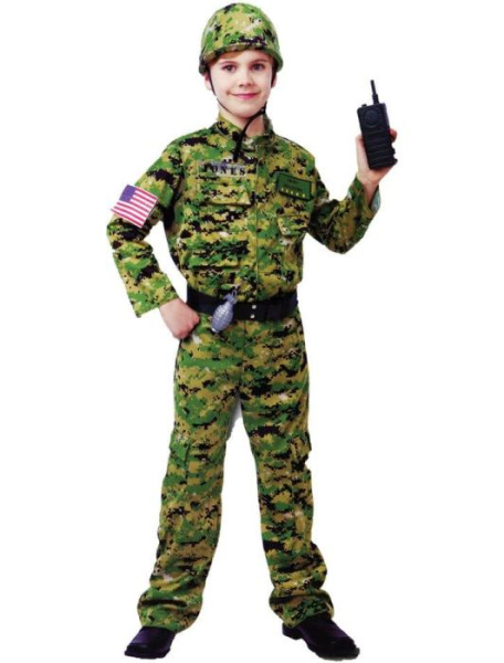 Карнавальный костюм солдат армии США детский