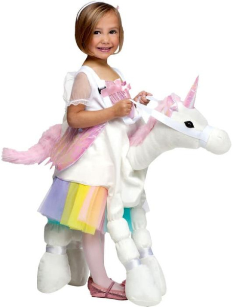 Карнавальный костюм принцессы на единороге детский