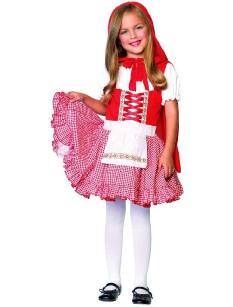 Костюм Мисс красная шапочка детский