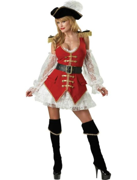 Карнавальный костюм Пиратская красотка взрослый