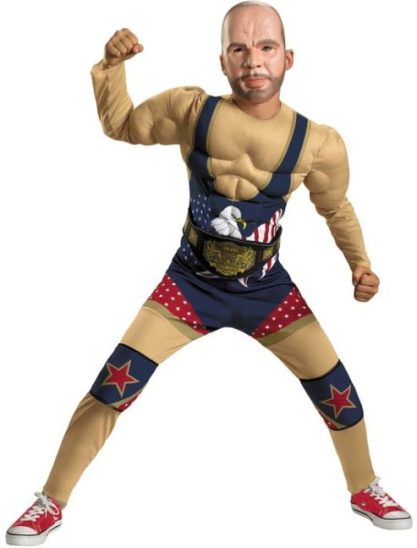 Карнавальный костюм силача Реслинг детский